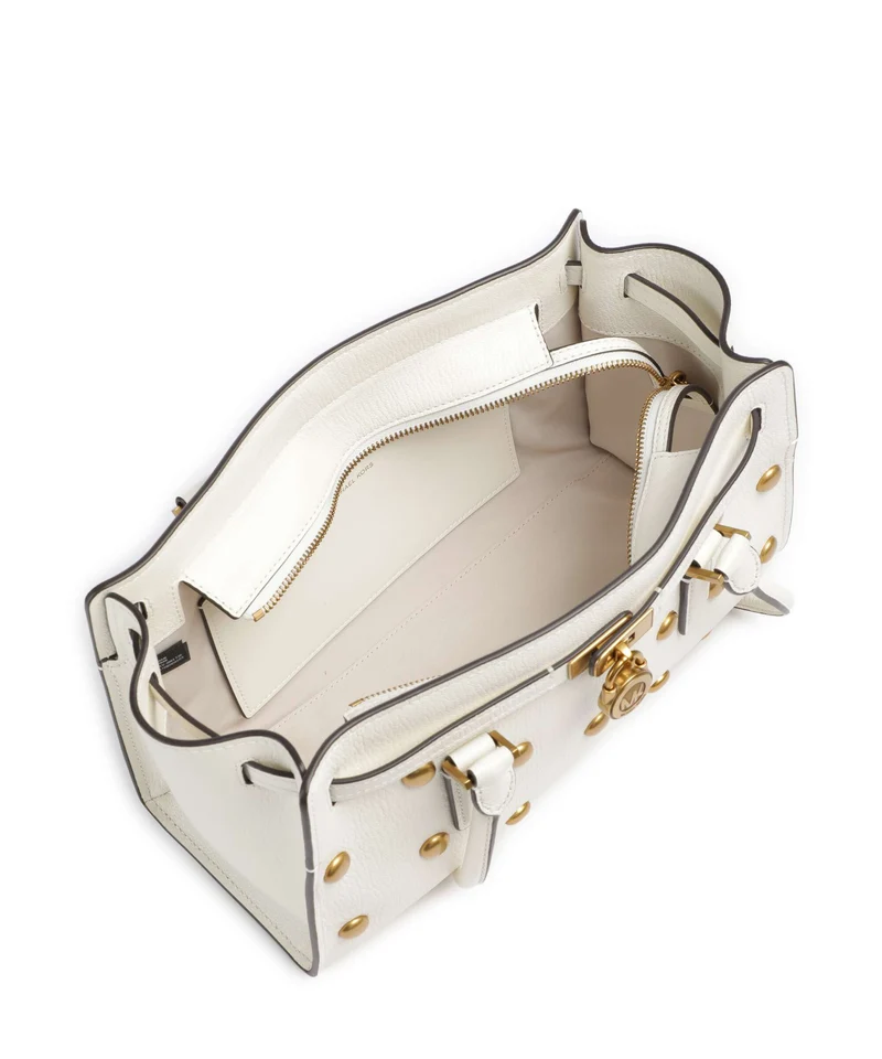Michael Kors Hamilton Moderne Small Schultertasche eggshell