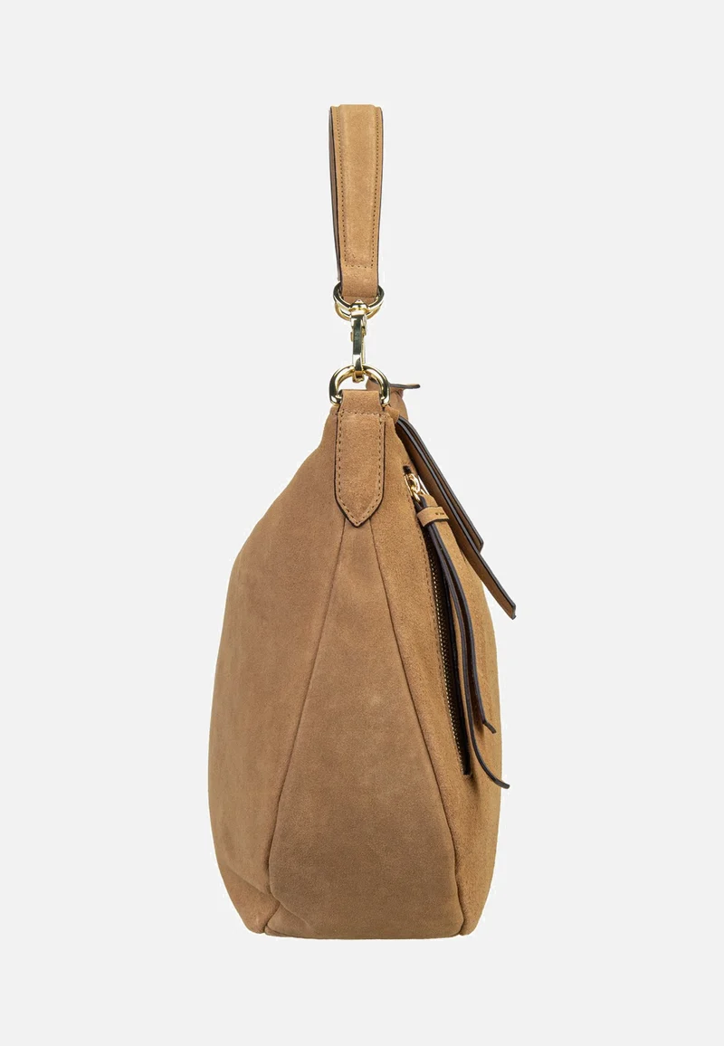 Juna Small Suede Cappuccino - Hobo Bag
