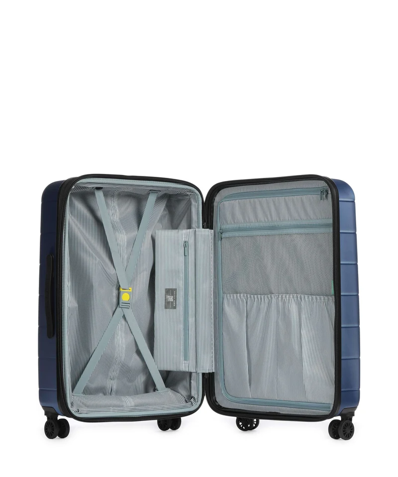 Delsey Paris Comete 4 4-Rollen Trolley light blue