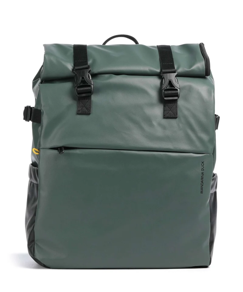 Mandarina Duck Coated Laptop-Rucksack deep green