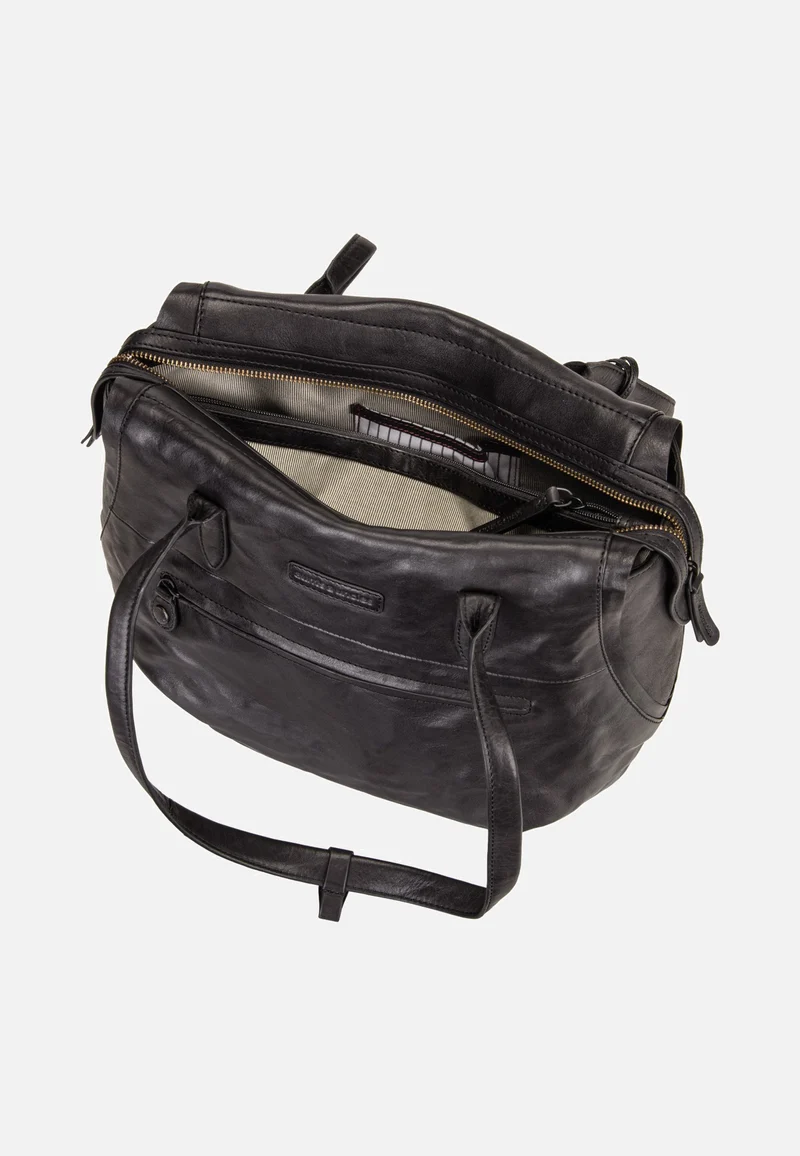 Mrs. Florentine Black Smoke - Schultertasche