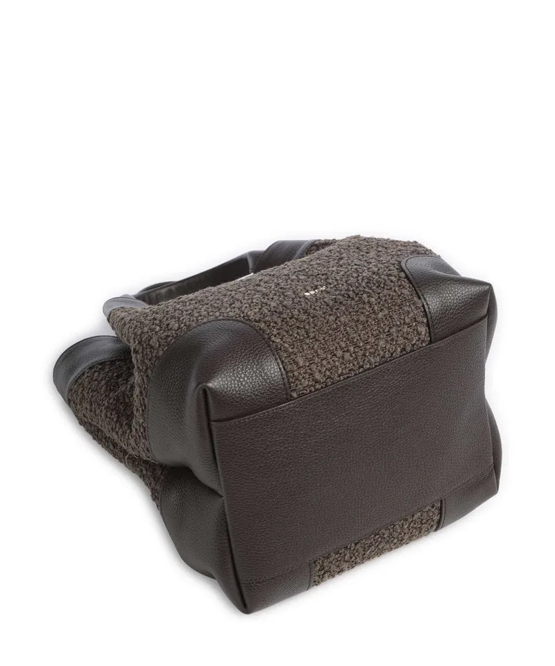 Abro Boucle´ Essential Medium Handtasche dark brown