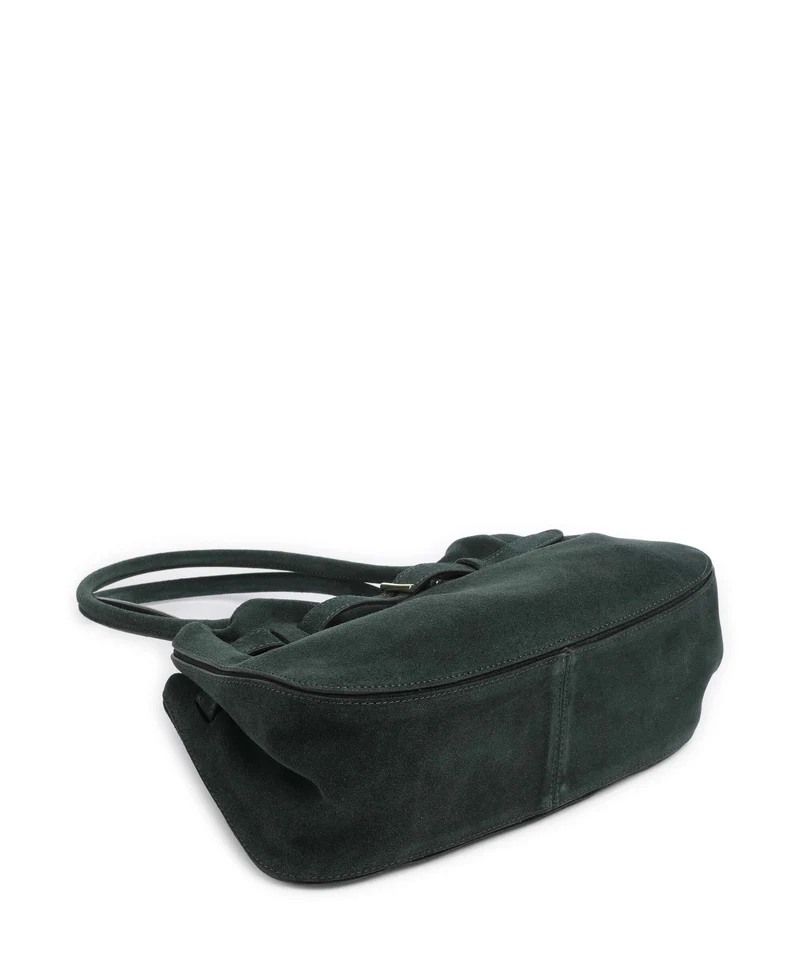 Abro Suede Jill Schultertasche green