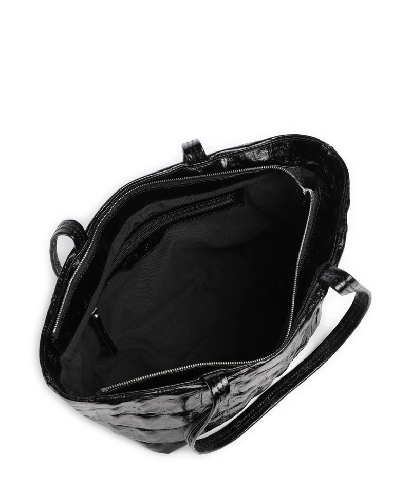 Abro Maxxi Cocco Alba Schultertasche black/nickel