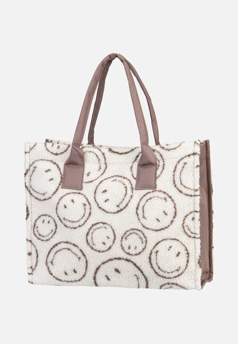 Daily Shopper Smiley® Teddy Chocolate - Tote Bag