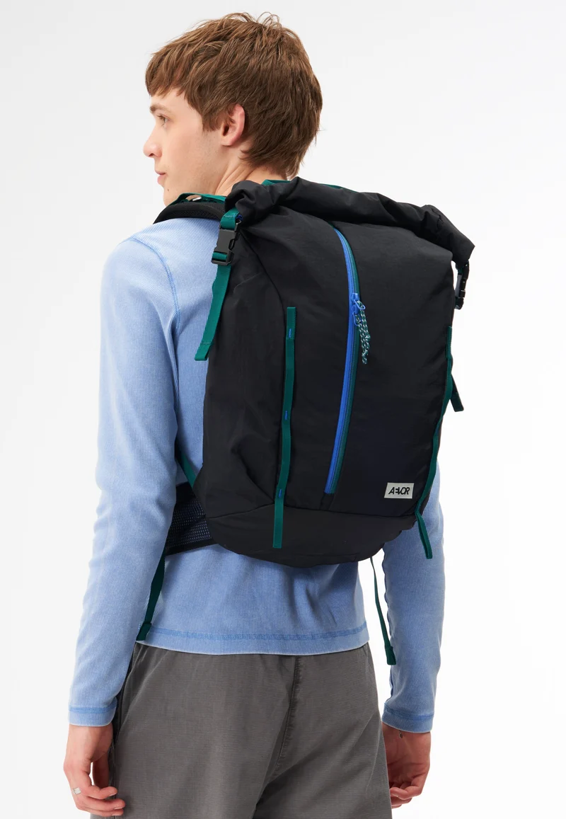 Active Pack Dual Dip Aqua Drift - Rolltop Rucksack