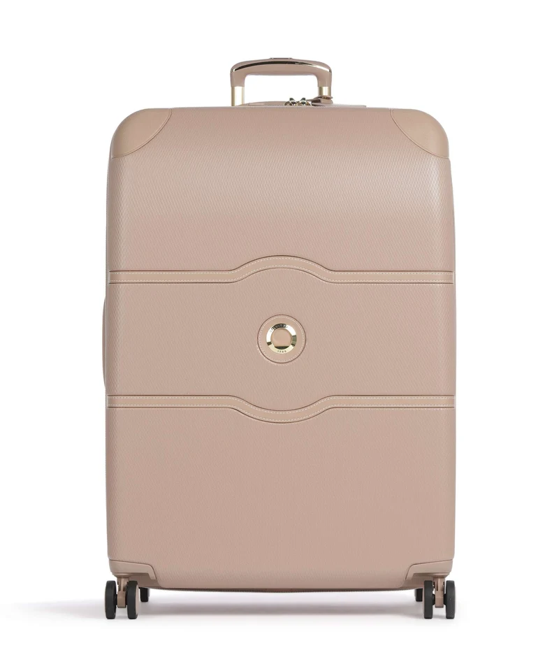 Delsey Paris Chatelet Air 2.0 4-Rollen Trolley beige rose