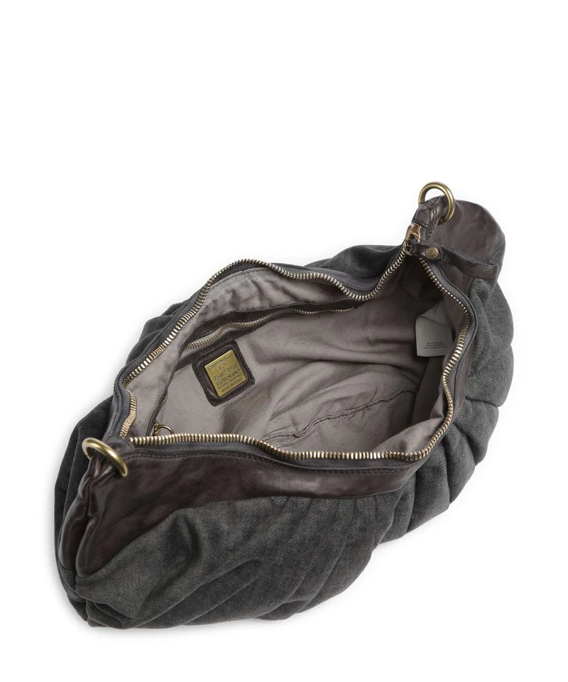 Campomaggi Beuteltasche grey/dark grey