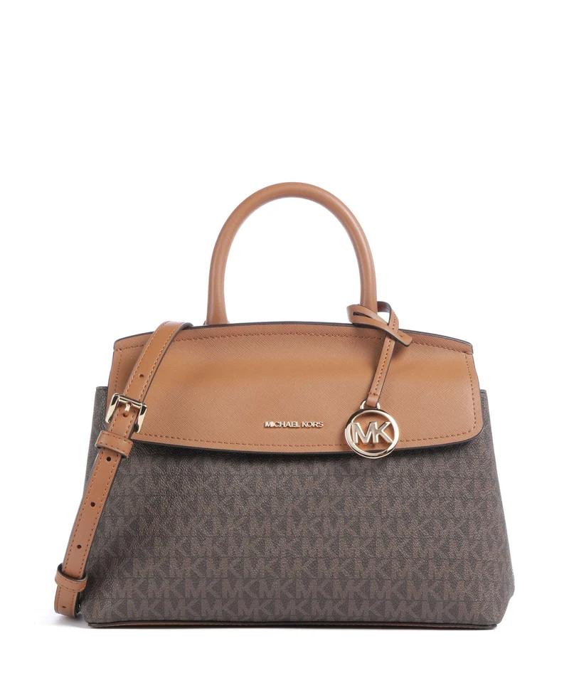 Michael Kors Landry Small Handtasche brown/acorn