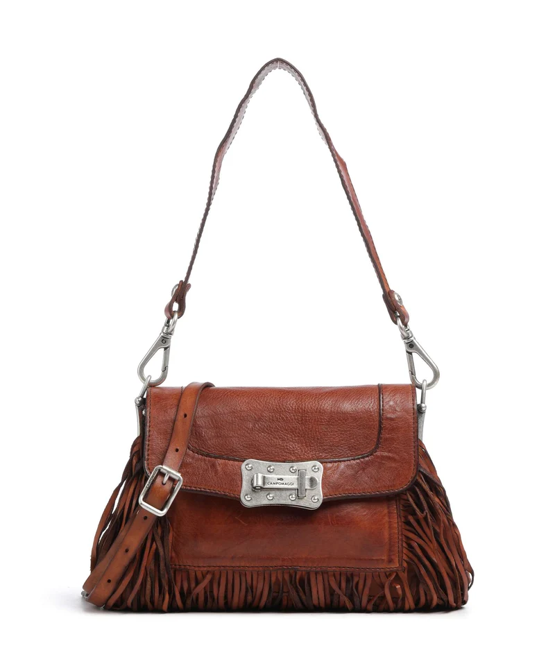 Campomaggi Schultertasche cognac