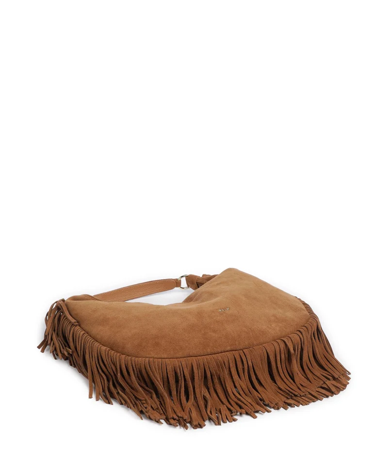 Abro Suede Nana Beuteltasche cuoio