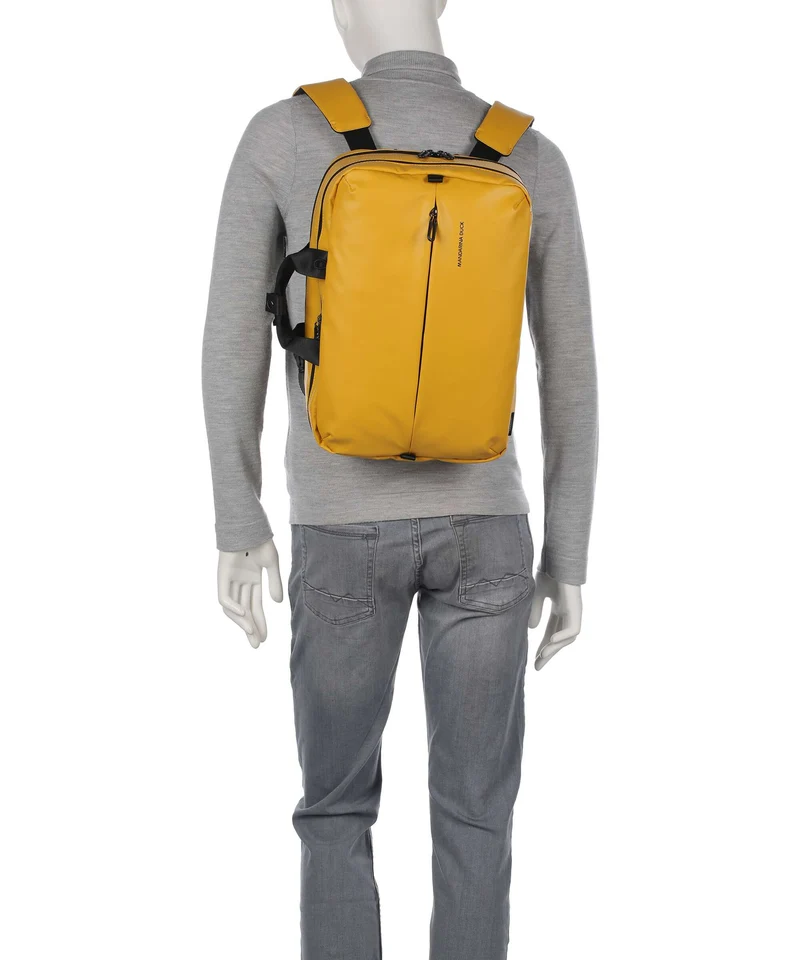 Mandarina Duck Coated Rucksack-Tasche duck yellow