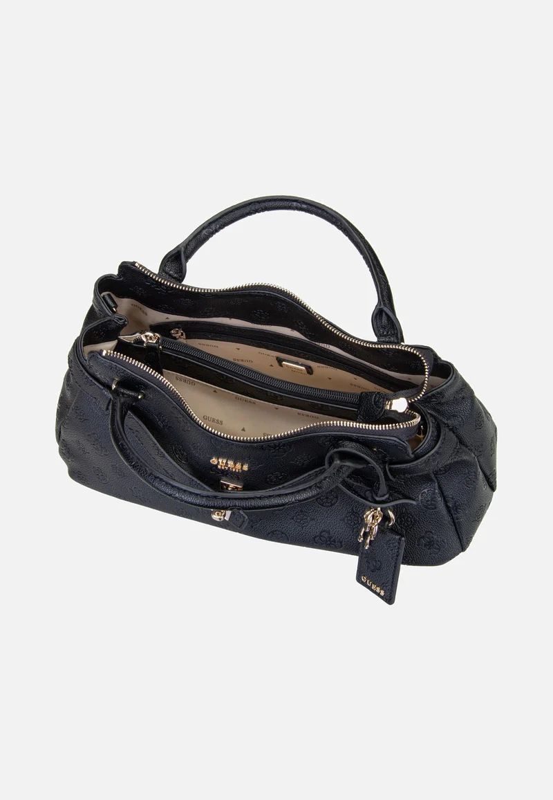 Ella Logo Girlfriend 46050 Black Logo - Henkeltasche