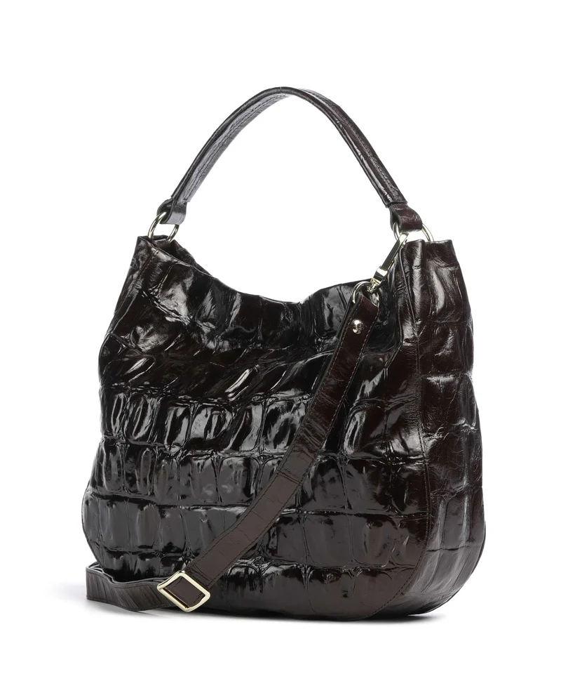 Abro Maxxi Cocco Mia Beuteltasche dark brown