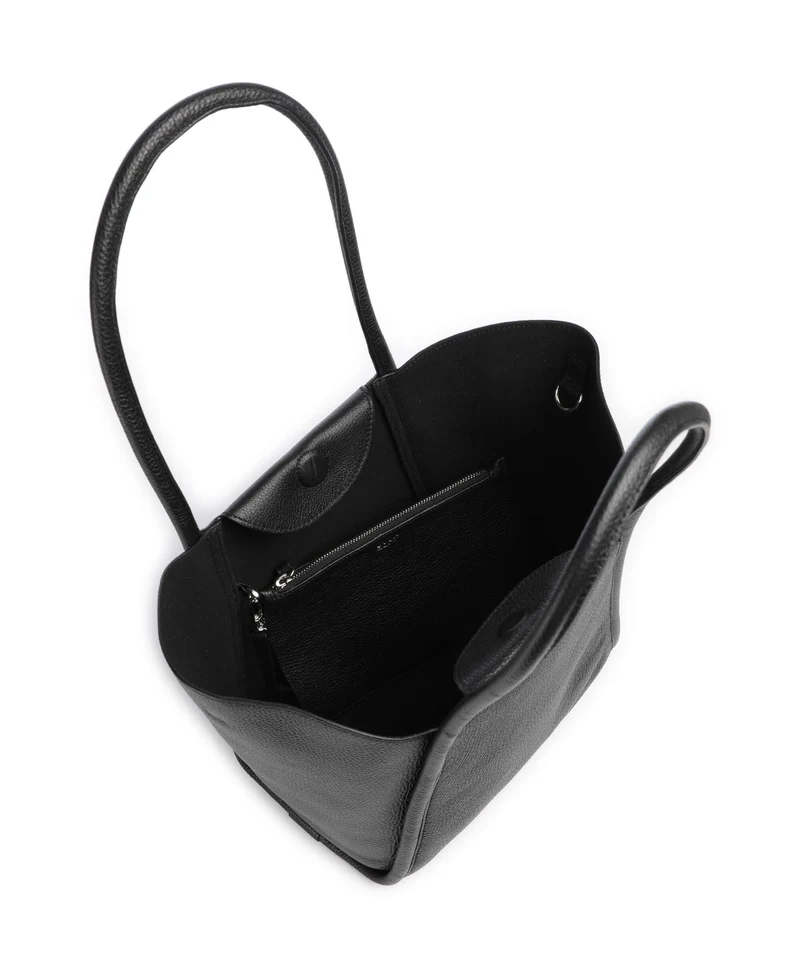 Abro Agave Willow Small Shopper black/nickel