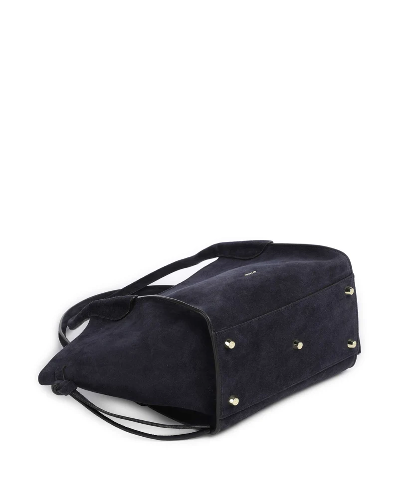 Abro Suede Vibe Small Schultertasche navy