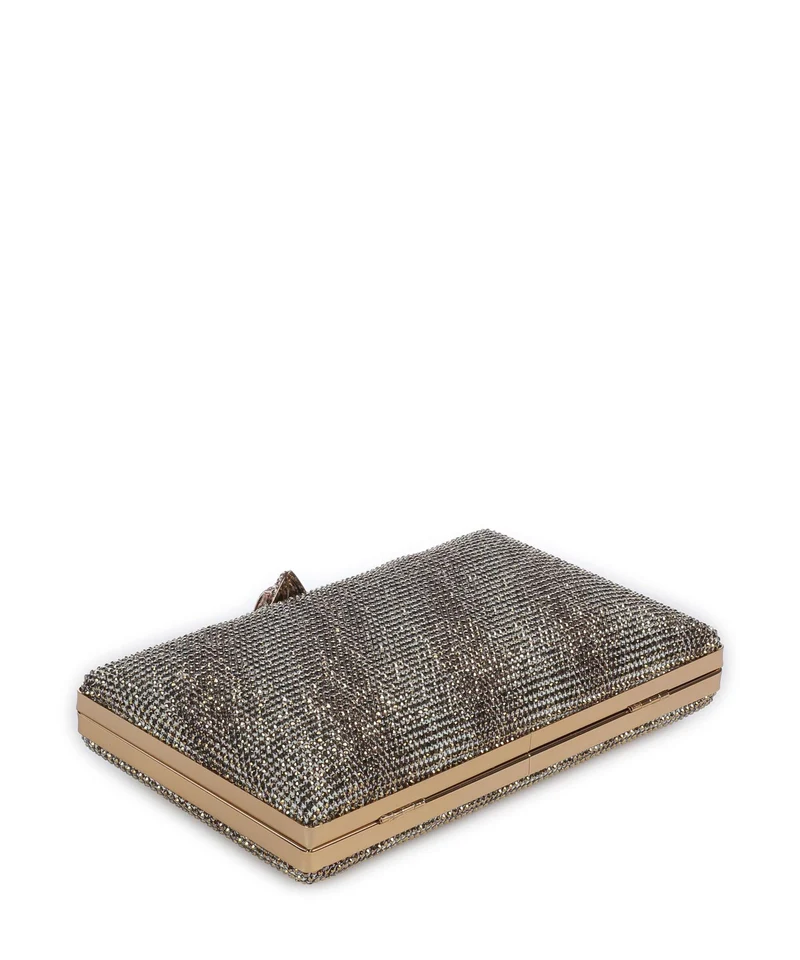 Kurt Geiger Kensington Crystal Clutch beige