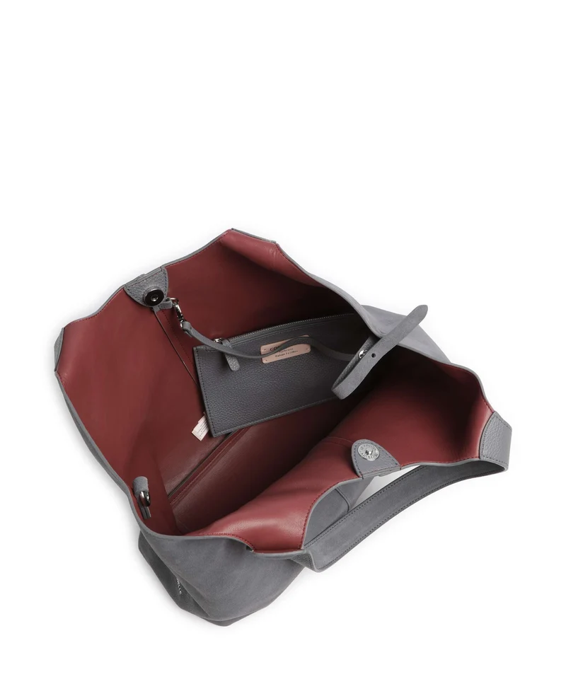 Coccinelle C-Easy Suede Beuteltasche stove
