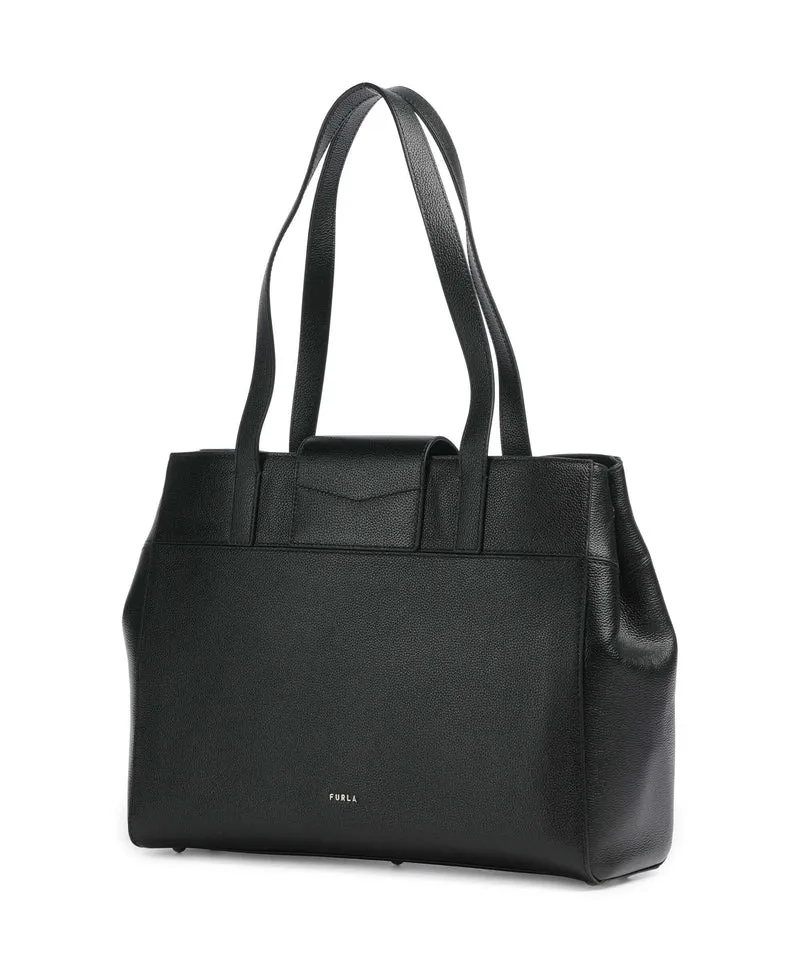Furla Amelia L Shopper nero