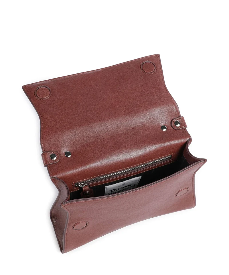 Vivienne Westwood Bianca Supple Small Schultertasche chestnut