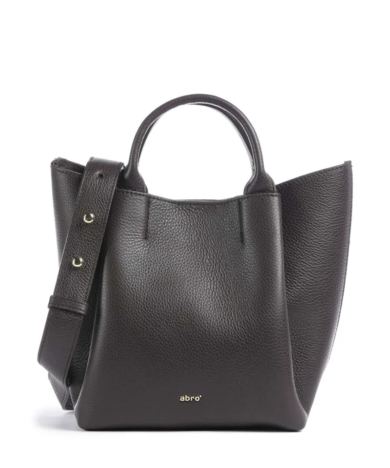 Abro Agave Essential Small Handtasche dark brown