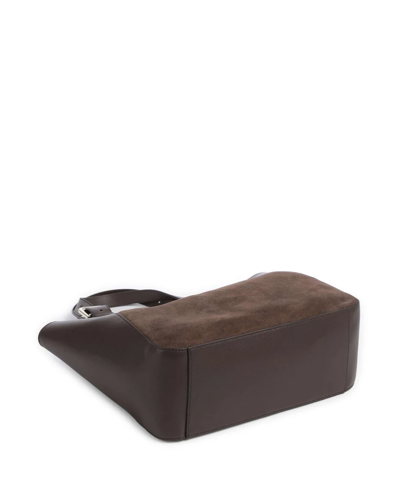 Furla Dora M Shopper toni cioccolato