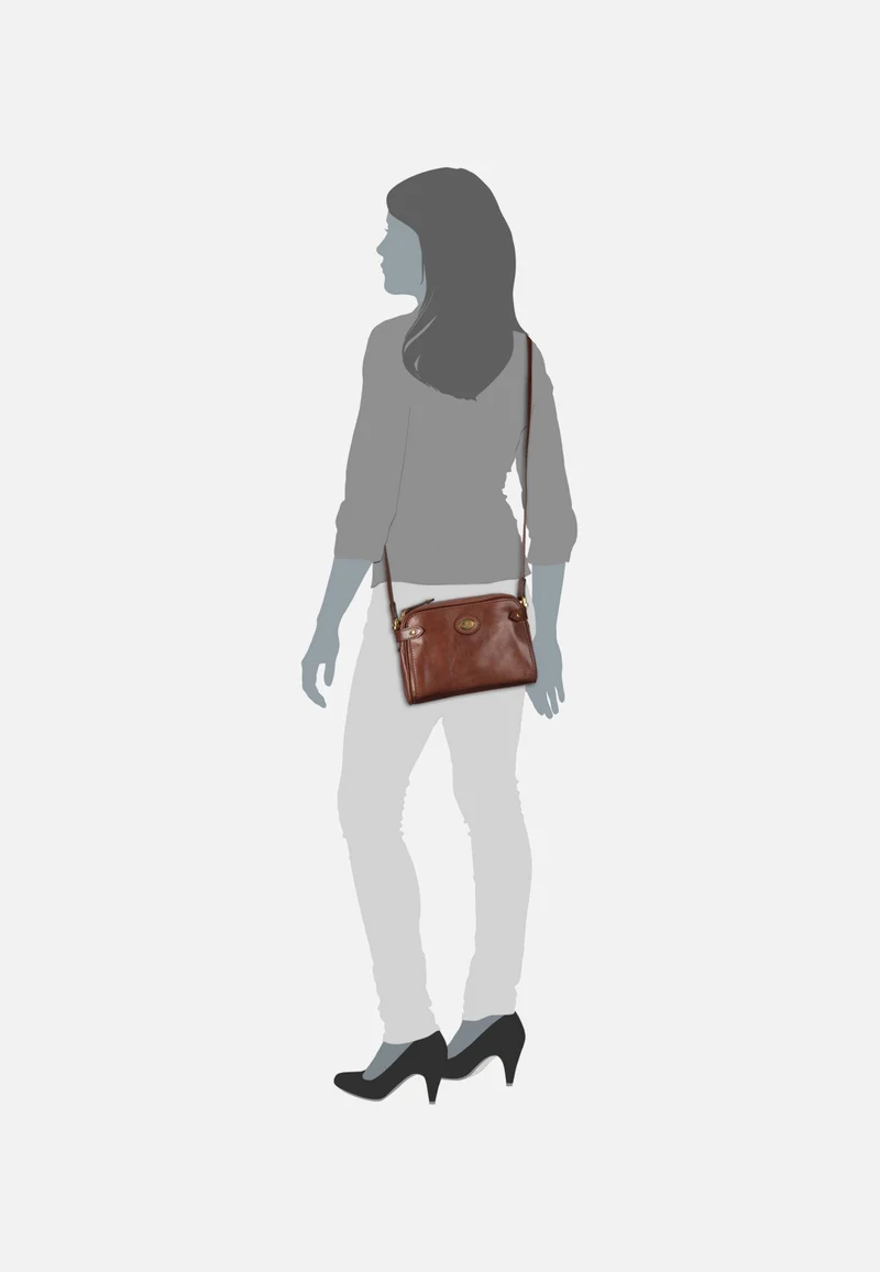 Story Donna Shoulder Bag Marrone/Oro - Crossbody Bag