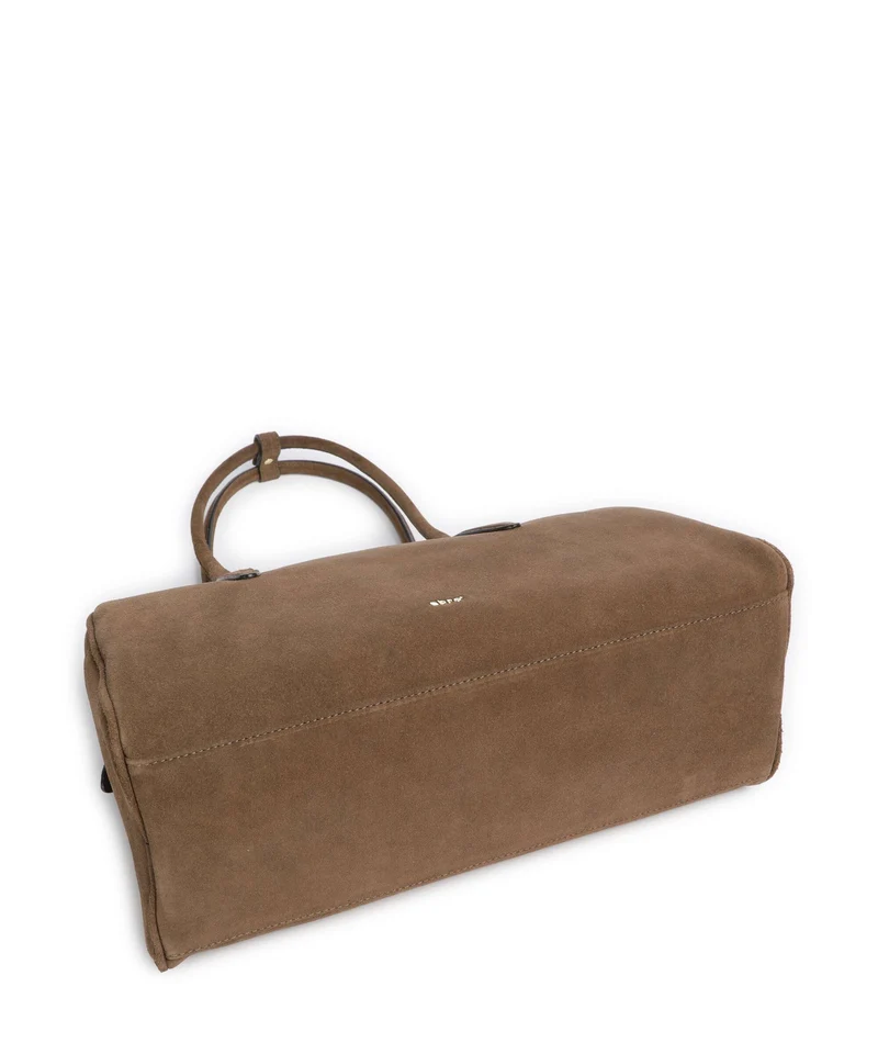 Abro Suede Amara Schultertasche khaki
