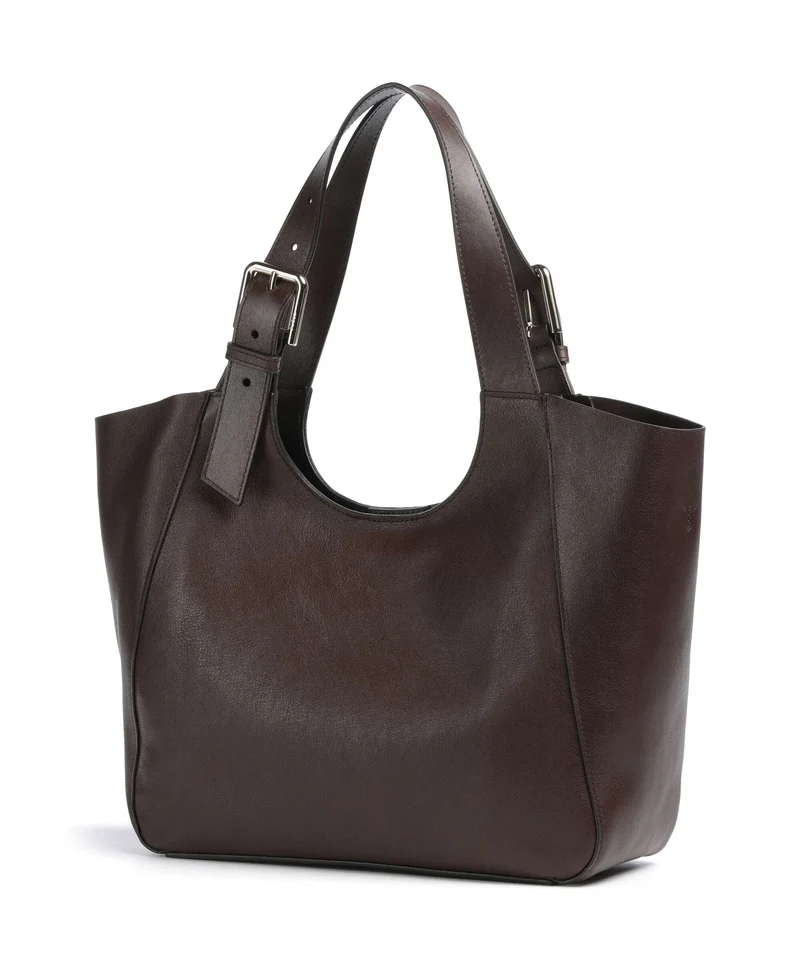Furla Dora M Shopper dark cioccolato