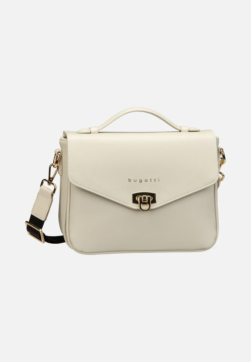 Ella Saffiano Classic Bag Beige - Umhängetasche