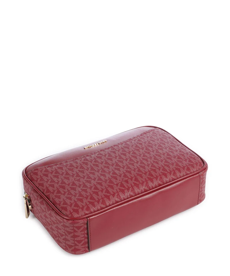 Michael Kors Bev Large Umhängetasche deep red