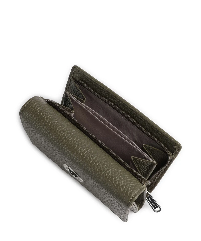 Mandarina Duck Mellow Leather Geldbörse winter olive