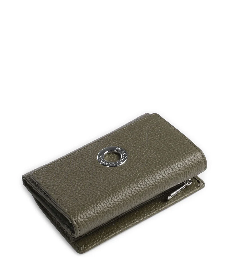 Mandarina Duck Mellow Leather Geldbörse winter olive