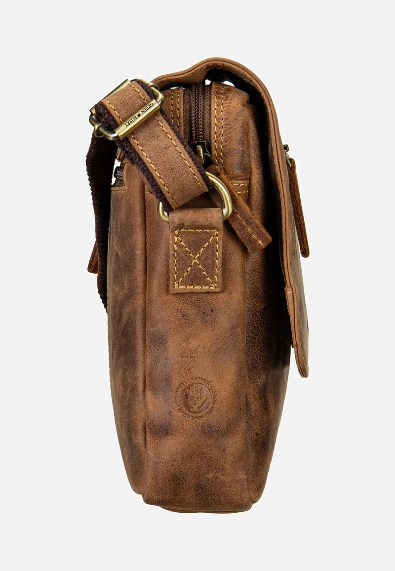 Vintage Revolver Small Sattelbraun - Crossbody Bag