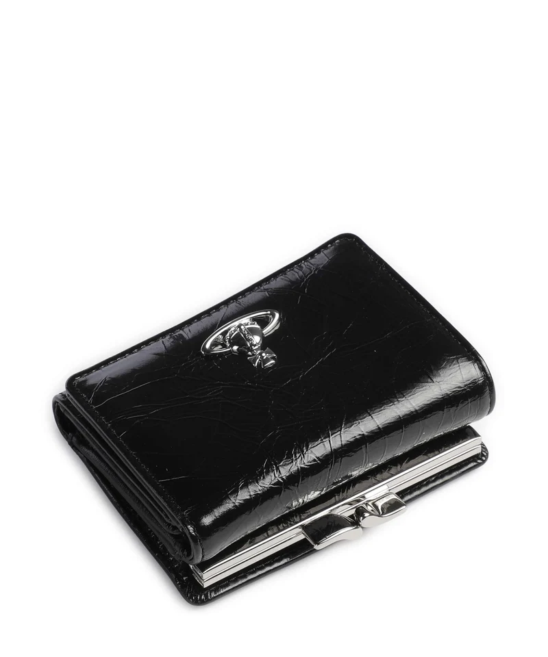 Vivienne Westwood Frame Naplak Small Geldbörse black