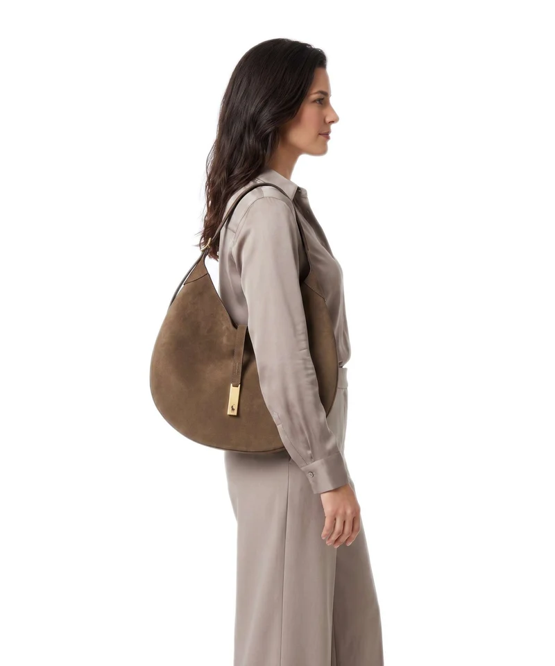 Polo Ralph Lauren ID Collection Medium Beuteltasche gingerbread