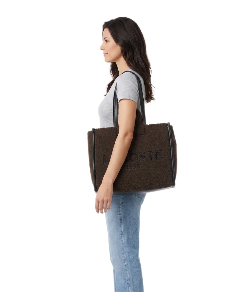 Lacoste Heritage Shopper brown/noir