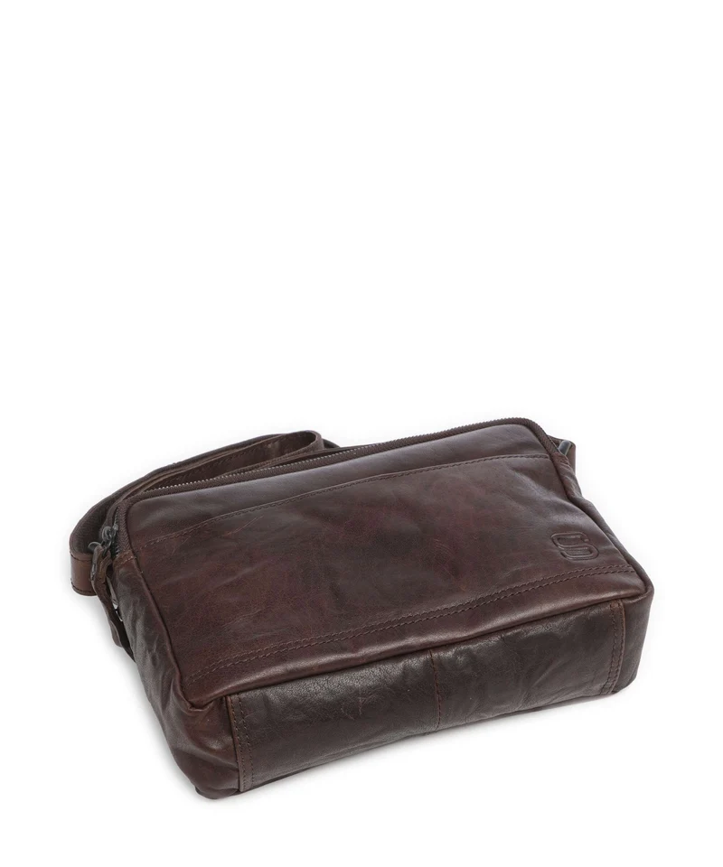Spikes & Sparrow Bronco Randell Umhängetasche dark brown