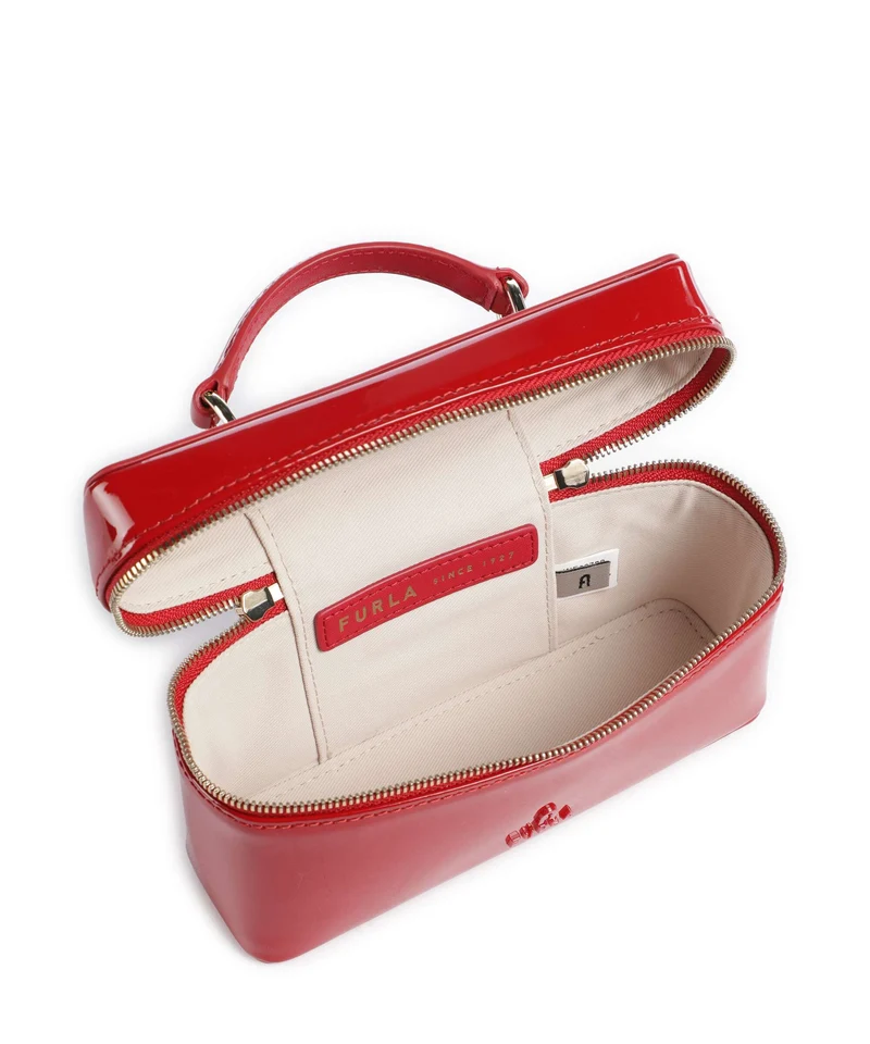 Furla Camelia Micro Umhängetasche rosso