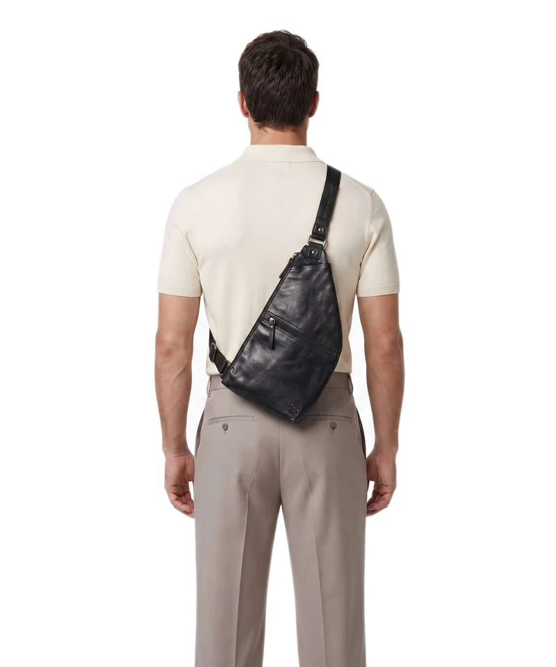 Spikes & Sparrow Apache Reese Slingbag black