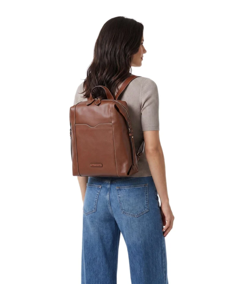 The Bridge Gemma Rucksack marrone