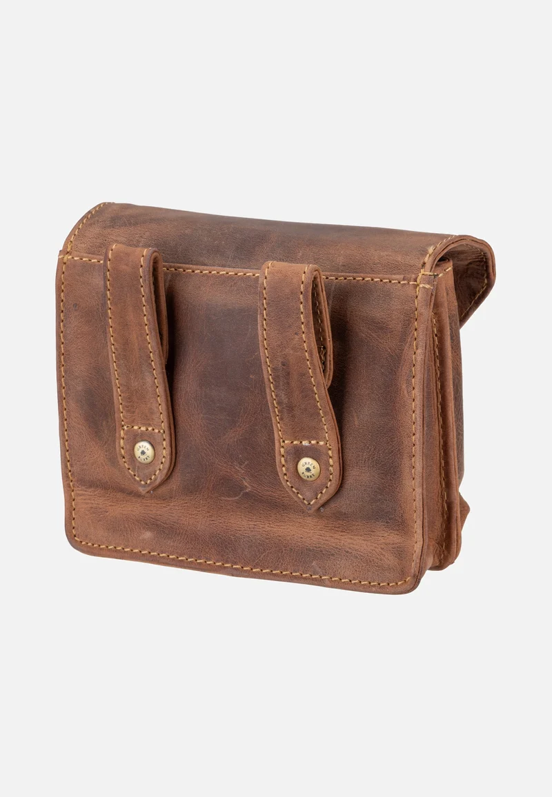 Vintage Outdoor III Leder Sattelbraun - Gürteltasche