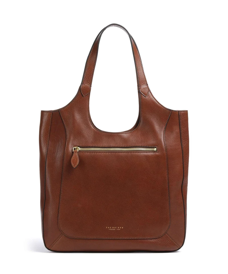 The Bridge Luce Soft Beuteltasche marrone
