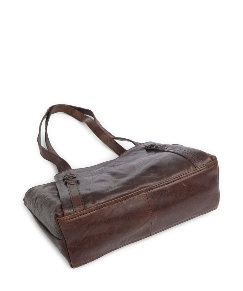 Spikes & Sparrow Bronco Starlet Schultertasche dark brown