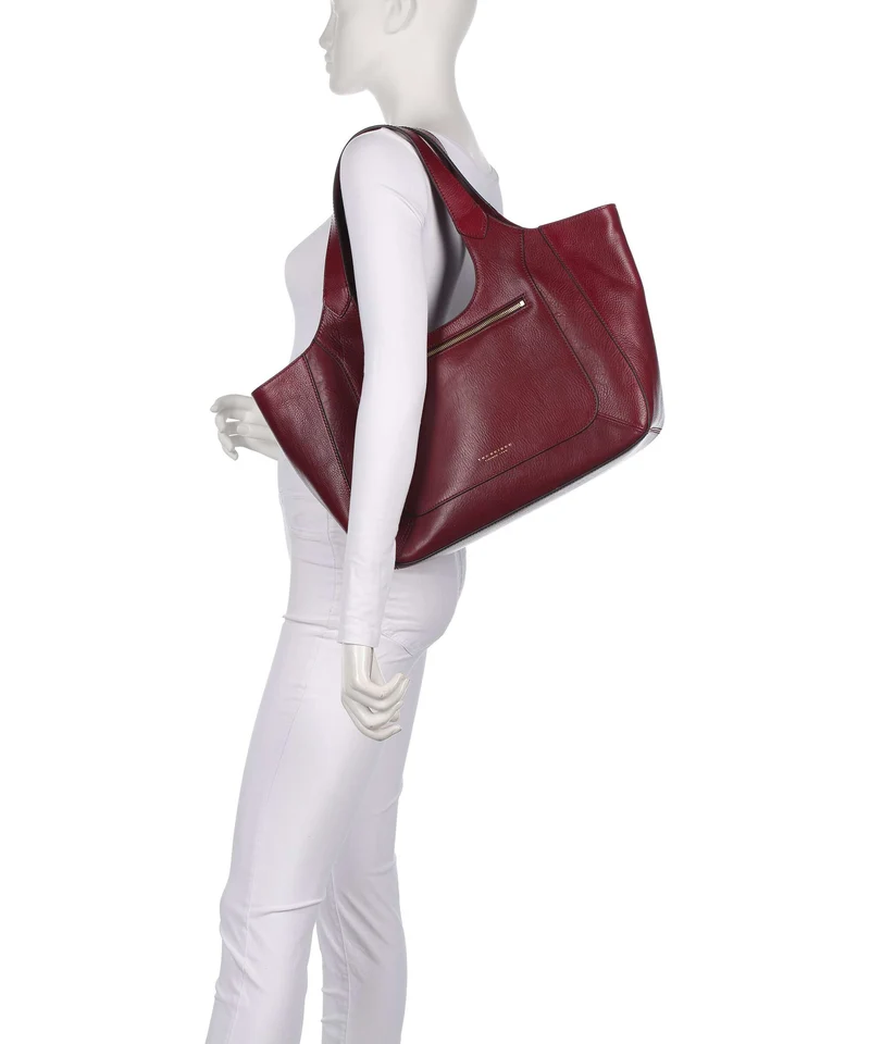 The Bridge Luce Soft Shopper barolo