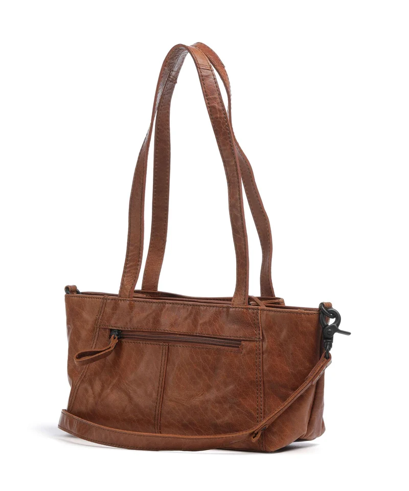 Spikes & Sparrow Bronco Starlet Schultertasche brandy