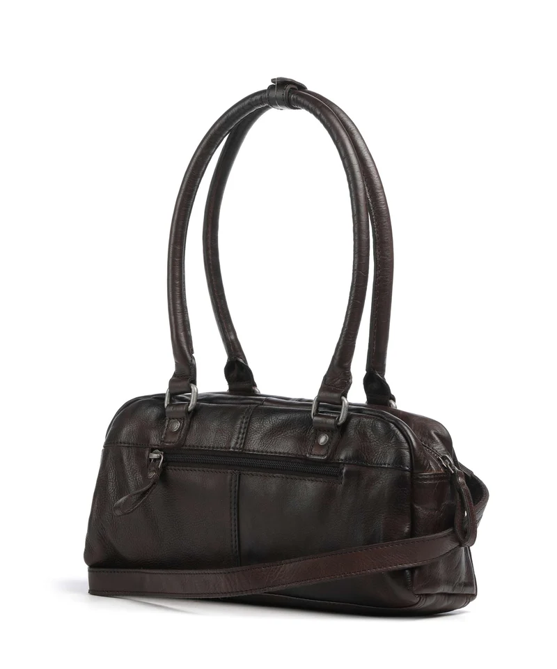 Spikes & Sparrow Apache Lisa Schultertasche dark brown