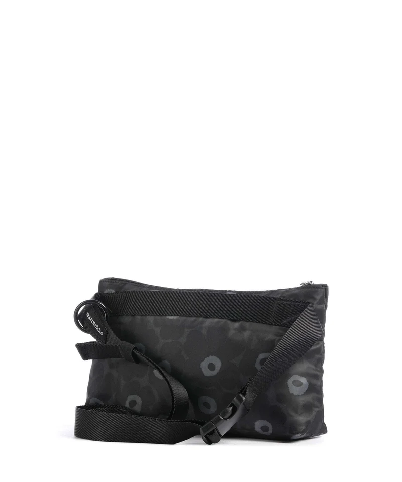 Marimekko Neat Unikko S Schultertasche black/dark grey