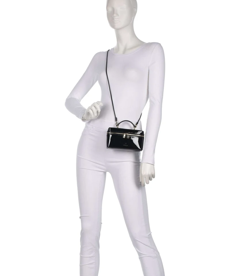 Furla Camelia Micro Umhängetasche nero