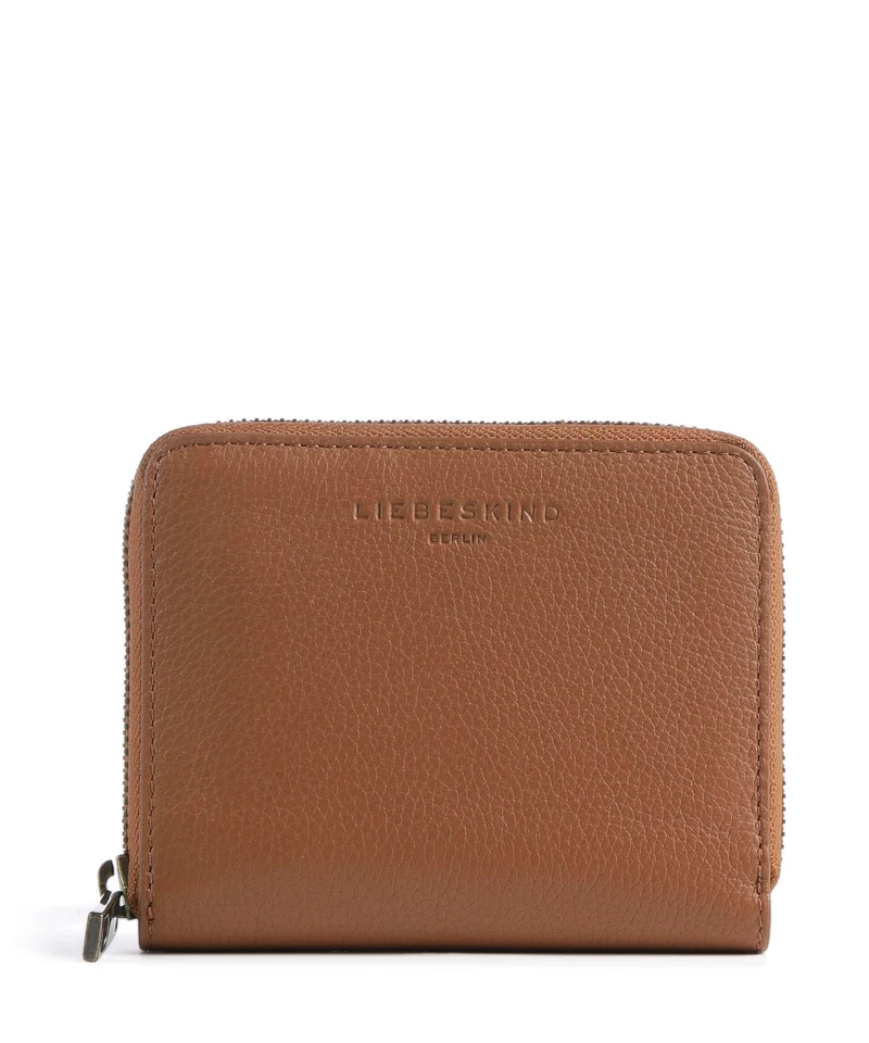 Liebeskind Conny Small Pebble M Geldbörse cognac